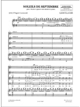 Soleils de Septembre - Lili Boulanger - Partition - Chœur